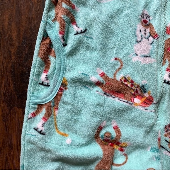 Nick & Nora Monkey Christmas Pajamas - Picture 7 of 13